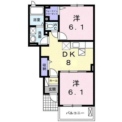ソレイユKAWABATAⅡ