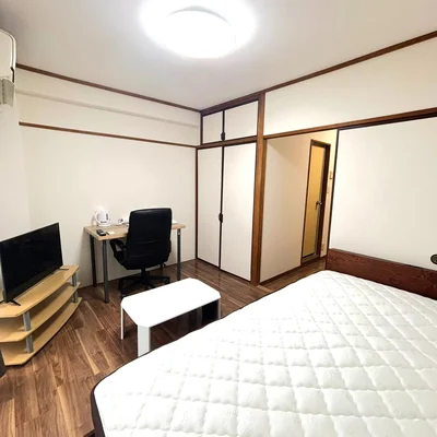 【J’sマンスリー経堂 205】即入居可🌟新宿駅まで17分☆厚さ20㎝高密度ポケットコイルマットレス使用!