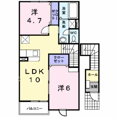 ソレイユルヴァン町裏