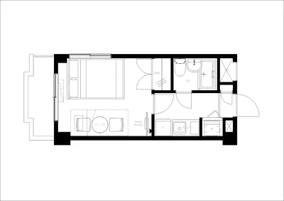 梅屋敷駅から徒歩7分/品川駅まで乗り換えなし/家具家電付き/ウインベルソロ東蒲田