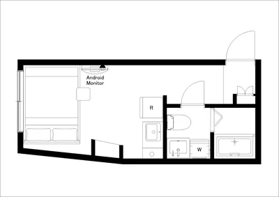 家具・家電完備/オシャレなデザイナーズ物件♪/CH RESIDENCE 喜久井町