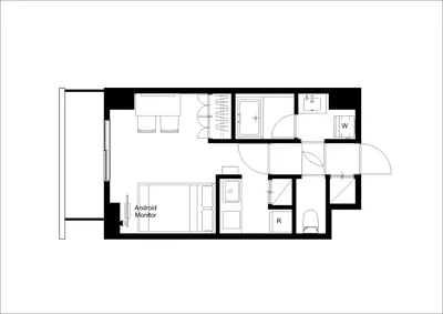 江戸川橋徒歩4分!神楽坂近く/家具・家電完備/DeLCCS山吹神楽坂III