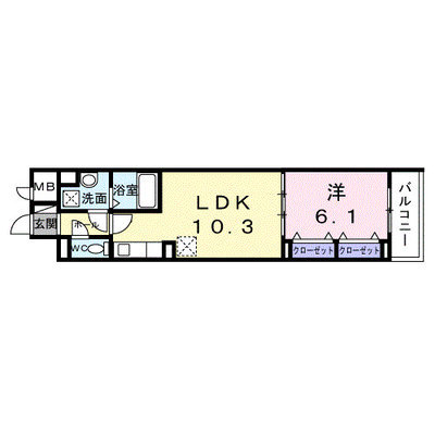 東釘貫丁３丁目アパートＢ