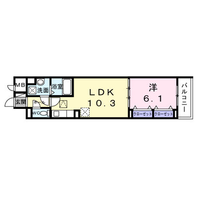 東釘貫丁３丁目アパートＢ