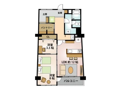 10月OPEN【Stay+一社】広々2LDK★最上階・南向き★Wi-Fi無料★家具家電付き★ウォーターサーバー付き