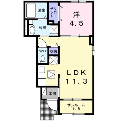 リヴェール 美しが丘 B