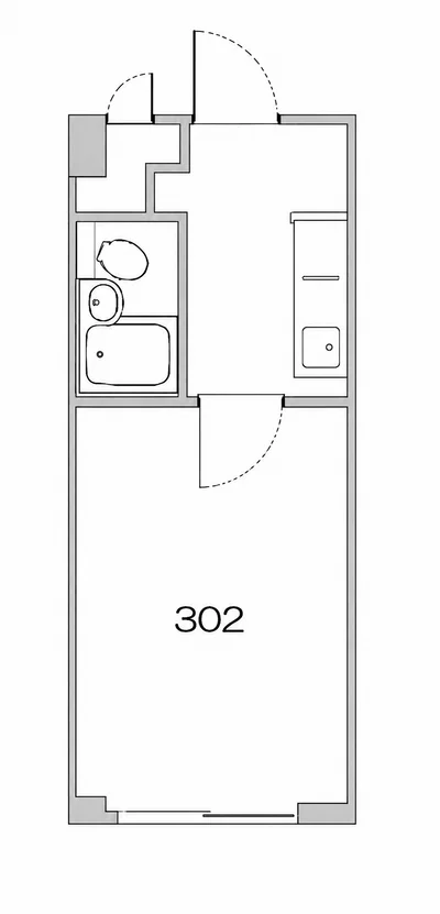 【J’sマンスリー町田西 302】即入居可🌟厚さ20㎝高密度ポケットコイルマットレス使用！横浜線 淵野辺駅まで徒歩3分！