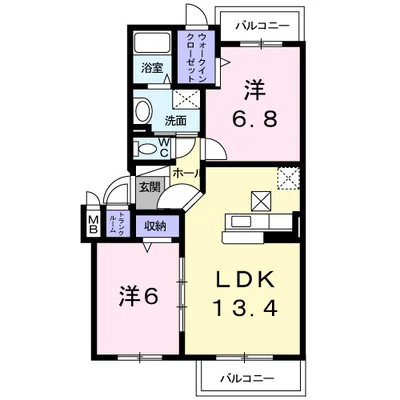メゾンドファミーユ鶴見緑地ⅡA