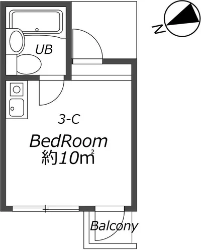 【阪和線 長居駅】プレアール長居公園Ⅲ 3-C