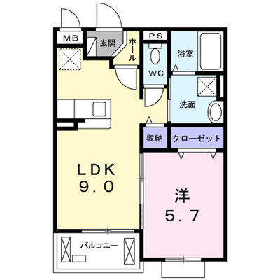グランソレイユ楠葉Ⅲ