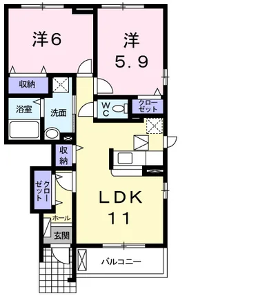 サンファミール西辛川