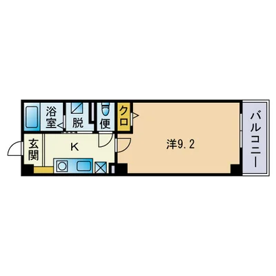 【三好不動産】コンフォート別府　★地下鉄七隈線「別府駅」徒歩1分★