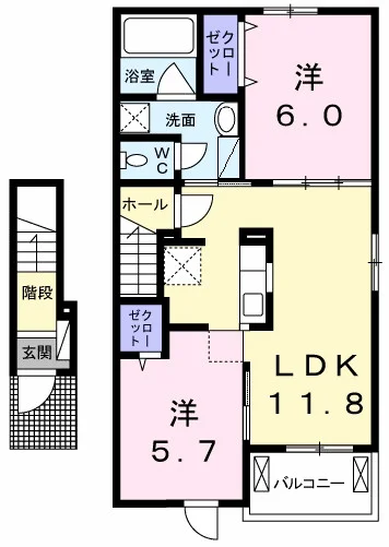 レジデンス コンフォート B
