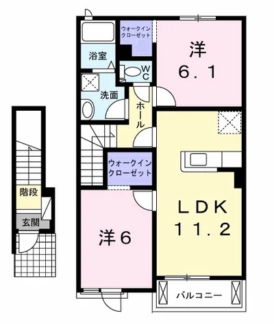 エアリー ヴィラ A
