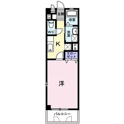 レーベン中畝Ⅱ　Ｂ