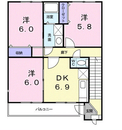 パストラル北上Ⅱ