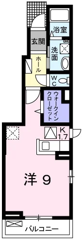 グランペール古賀Ⅲ　Ａ