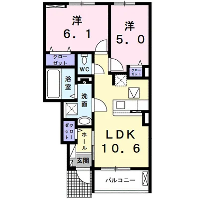 プラシードⅡ　Ｂ棟