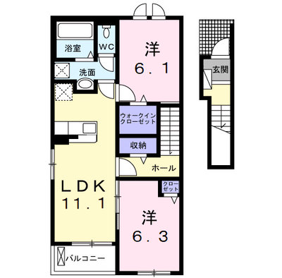 グレース・カーサ 2番館 A