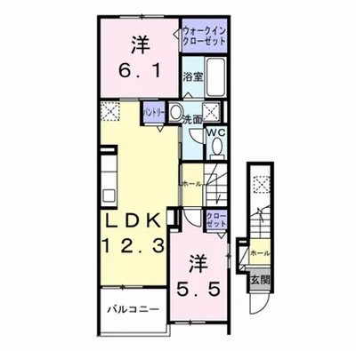 八街市アパートB