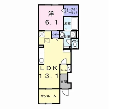 八街市アパートB