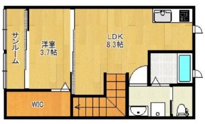★1LDK★WIC★サンルーム★wifi無料★GM北九州22