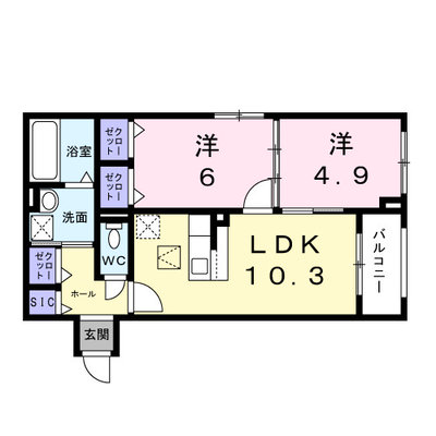 西湊町４丁アパート