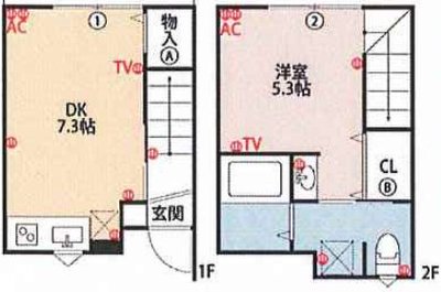★広い1LDK★2階建★駐車場/wifi無料★GM鳥栖9