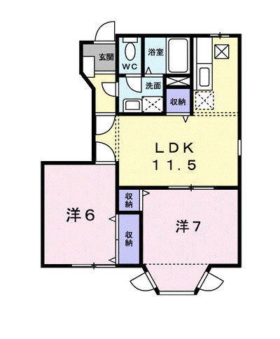 レーベン中畝 D