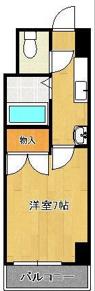【モノレール旦過駅徒歩9分】★Wi-Fi無料★セミダブル布団新品★3名まで可★ジョイフルマンスリー小倉江南町