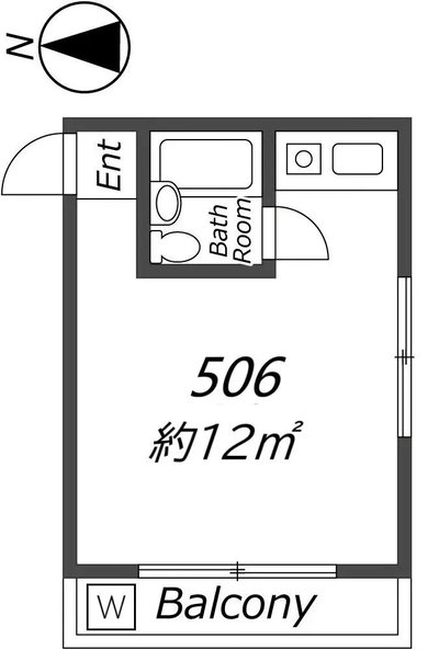 【阪急電鉄千里線 下新庄駅】フラワービル 506