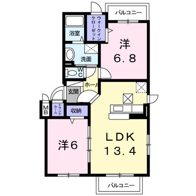 メゾンドファミーユ鶴見緑地ⅡＡ