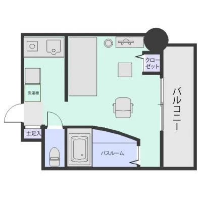🎖️〔即入居可・管理費ゼロ〕🚆博多駅・天神⇔Ｗアクセス🌈　《禁煙🚭》　◤バス・トイレ別◢　スカイクリエート天神南Ⅱ