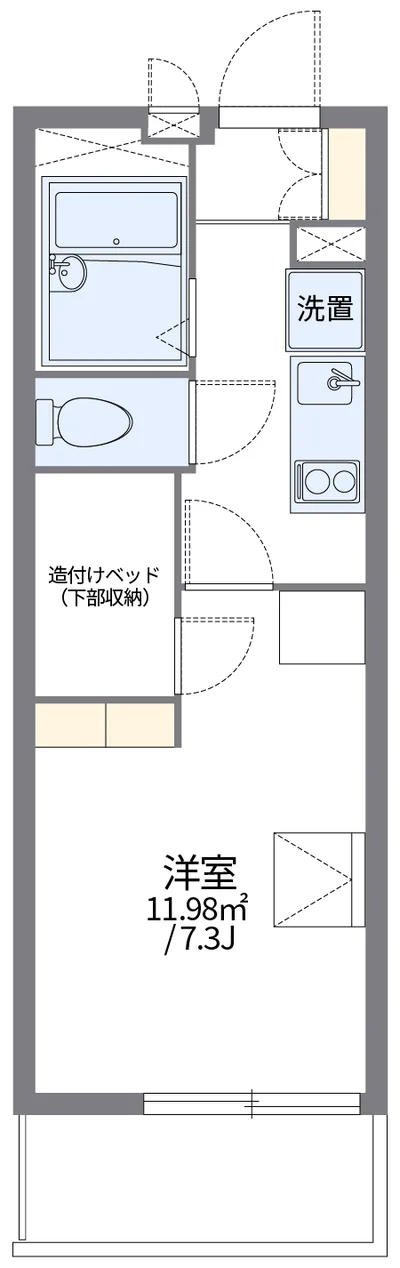 レオパレスコンパル唐湊　弐番館