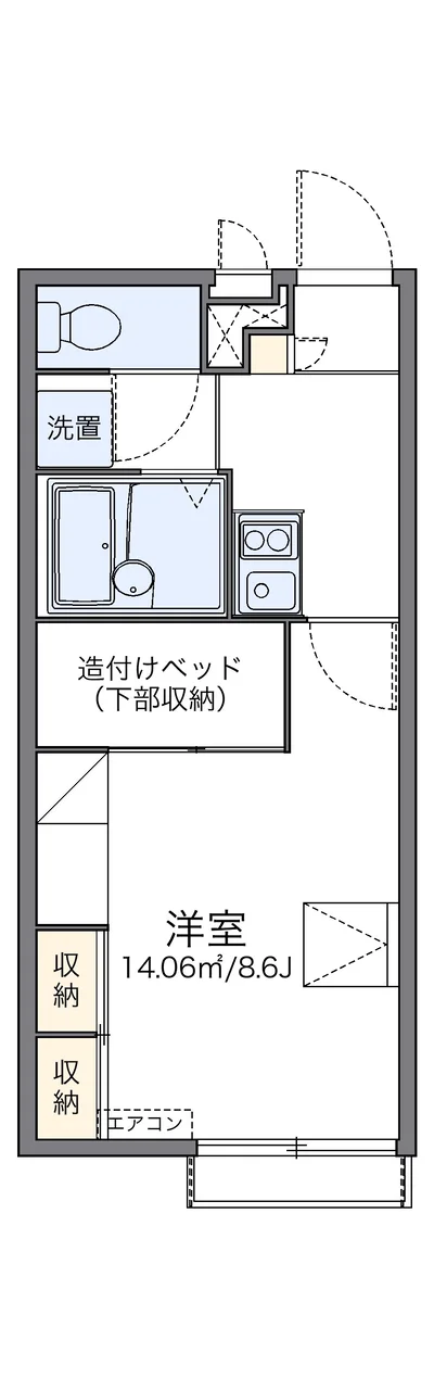 レオパレス星&ナミ K10
