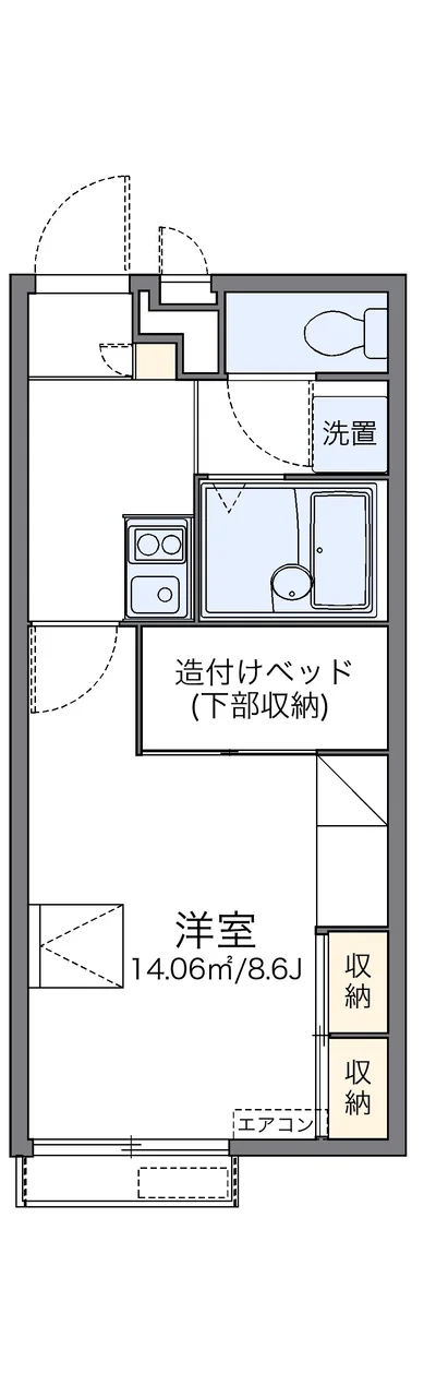 レオパレスタウンコート内原