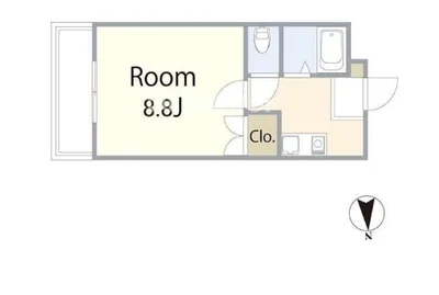 Kマンスリー別府大学駅前（別府国際観光港西）