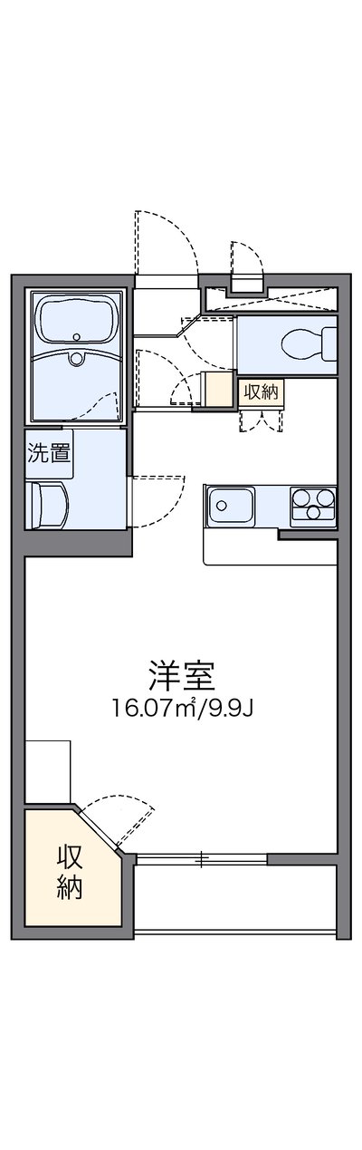 レオパレススカイコート　ナカダ