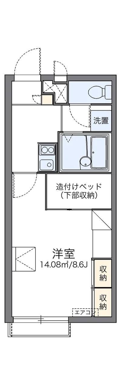 レオパレスソレイル横田Ⅱ