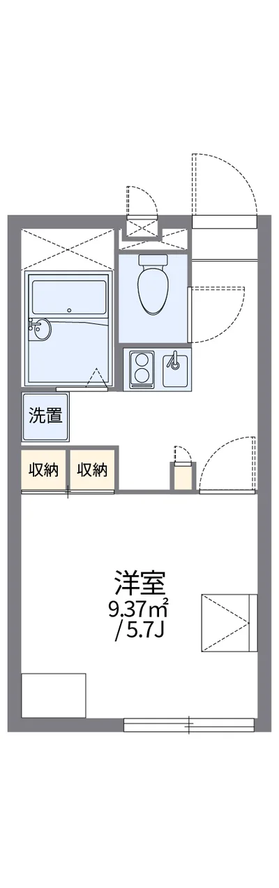 レオパレス髙樹グリーンともべⅢ