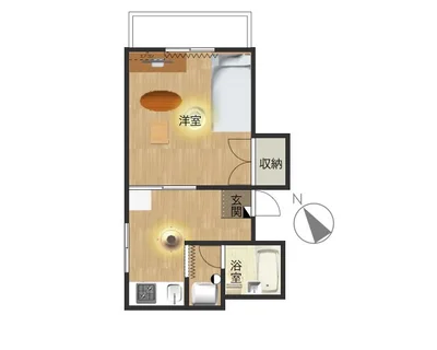 Kマンスリー県立二葉の里病院西(イズミ本社前)