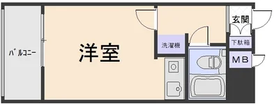 〔法人契約のみ受付〕地下鉄利用・JR博多駅まで12分! 朝日プラザ天神 32インチTV+HDD録画 大名・天神西通り