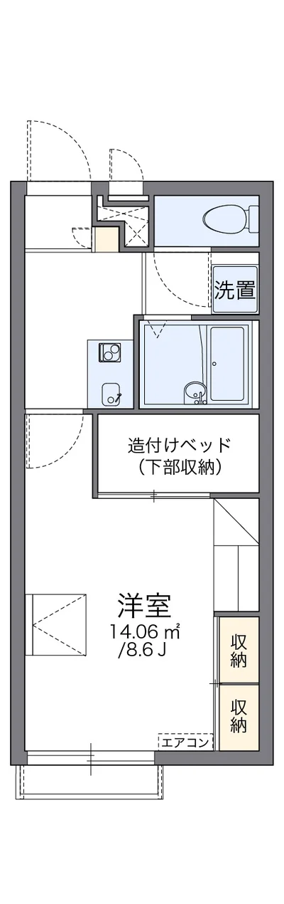レオパレスヴィラドルチェ　Ｋ
