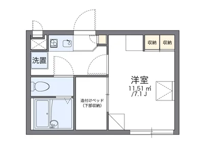 レオパレス黒髪
