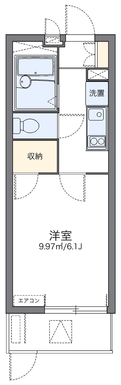 レオパレス西中洲