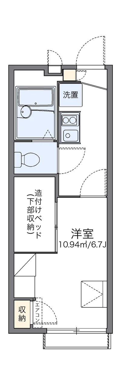 レオパレスパーチェ作新台