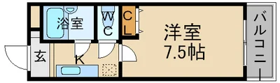 ◆パシオン川西１【駅徒歩５分！風呂トイレ別！】