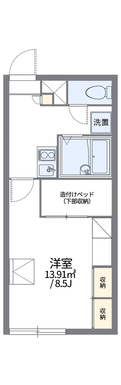 レオパレス麻里Ⅰ