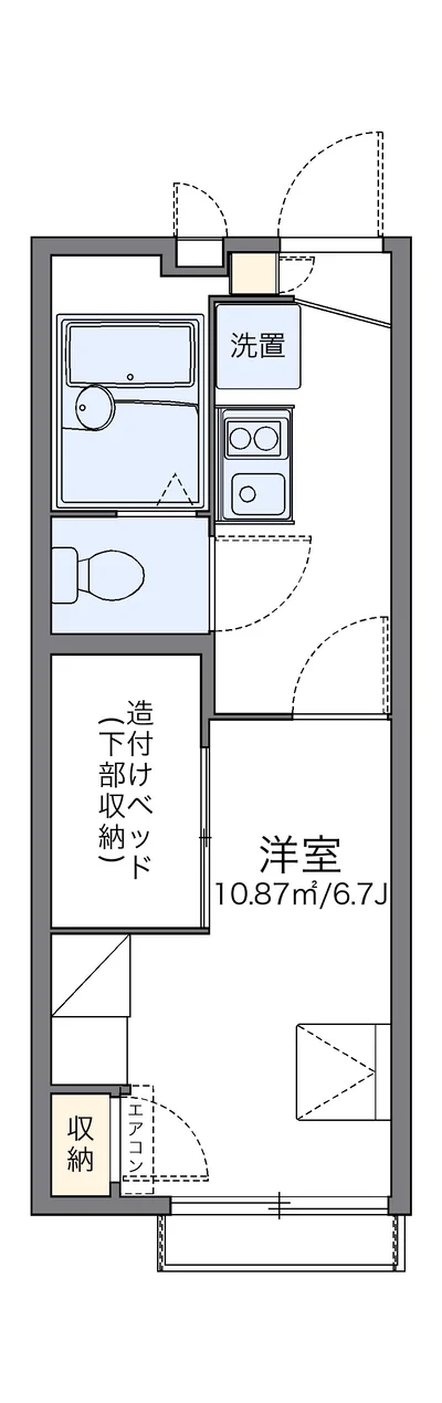 レオパレスパーチェ作新台