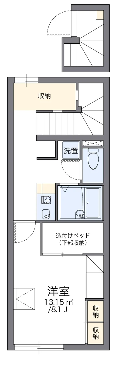レオパレス高台夕景